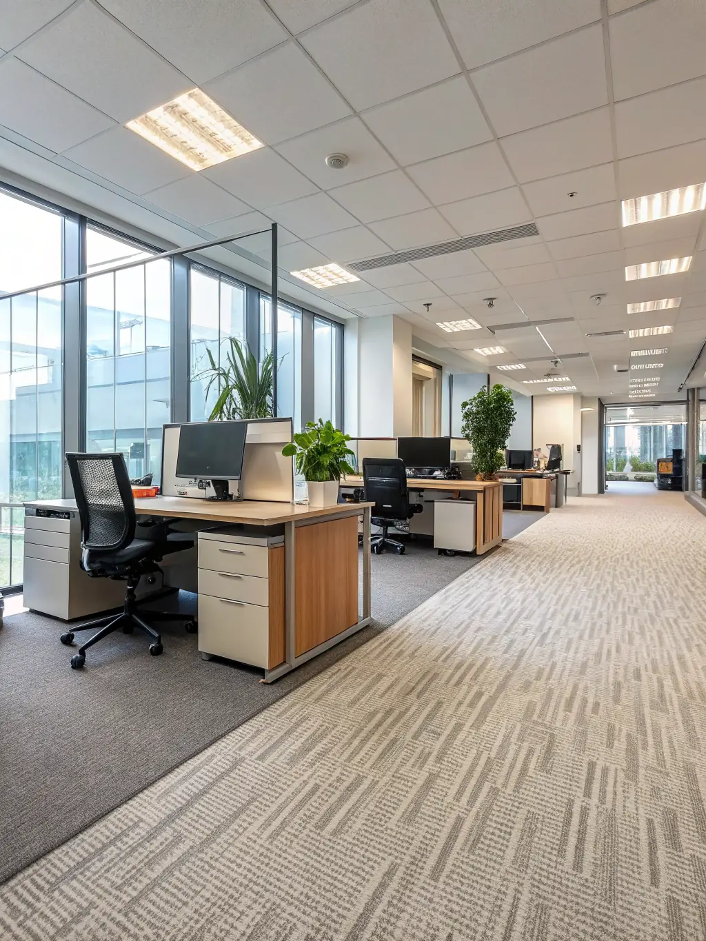 A well-maintained and clean carpet after a professional carpet cleaning service, demonstrating the effectiveness of BrisbaneBondCleaners' carpet cleaning techniques in removing stains and odors.